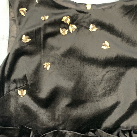 Ted Baker Celeena Queen Bee black velvet dress NWT - Picture 16 of 16